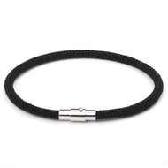 Magnetic Milan Bracelet Couple Men and Women Rope Gift Silver Clasp Charm Italy European Style