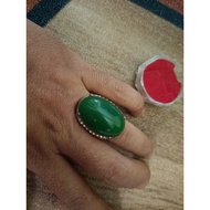 cincin bacan hijau saiz 16