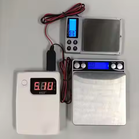 C5AE 2 in 1 USB Type C to Dual LR03 AAA Battery 1.5V 3V 4.5V 6V Adapter Can Replace 1-4pcs AAA Batte