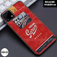 SUMBER CASE REALME NARZO 20 2D - Casing REALME NARZO 20 2D Terbaru SUMBER CASE [ ROKOK ] Silikon REA
