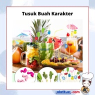 ATOZ Bamboo Fruit Skewers Cocktail Skewers, Kaido Skewers, lunch skewers, cake skewers, dessert skew