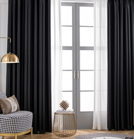 RÈM CỬA CHỐNG NẮNG 99%TÔNG MÀU HOT MÀU ĐEN