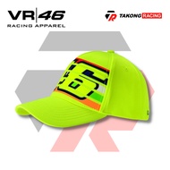 VR46 46 Stripes Cap Fluo Yellow (VRMCA350228)