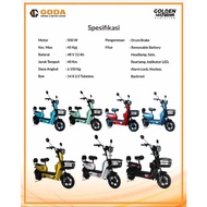 Special Ramadan SEPEDA LISTRIK GODA GOLDEN 145 FALCON EVOLUTION