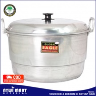 TEBAL Panci Langseng Kukus / Dandang / Steamer 30cm 5.6 LITER NASI (BESAR) Panci sebaguna bisa untuk