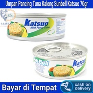 Umpan Pancing Tuna Kaleng Sunbell Katsuo 70gr / Umpan Deho Kecil