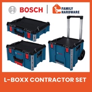 BOSCH L-BOXX Contractor Set Tool Box Set Tool Storage Bosch Tool Box Trolley Storage