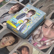 50ชิ้น/กล่อง CORTIS JUHOON บัตรโฮโลแกรมโฟโต้การ์ดเลเซอร์การ์ด LOMO อัลบั้มเคป๊อป