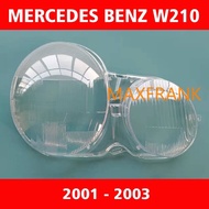 in stock FOR MERCEDES BENZ W210 (CRYSTAL TYPE)01 02 03 W210 E200 E240 E320 E430 HEADLAMP COVER  HEAD