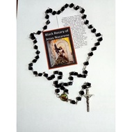 BLACK ROSARY OF JESUS NAZARENO