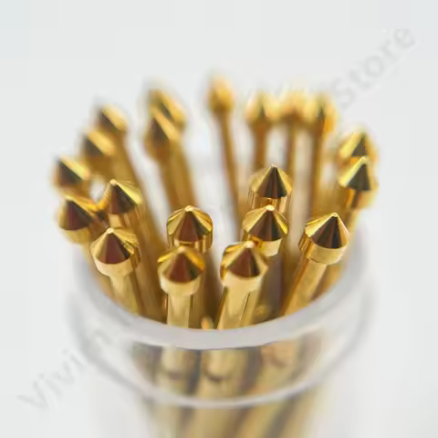 20/100PCS PA100-E4 Spring Test Probe PA100-E Test Pin P100-E P100-E4 Test Tool 33.35mm 1.36mm Needle