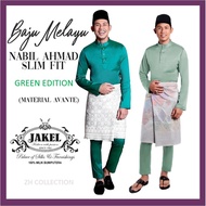 [GREEN SET] NEW Baju Melayu Nabil Ahmad 2025  Italian Fabio by JAKEL Baju Melayu Cekak Musang Baju R