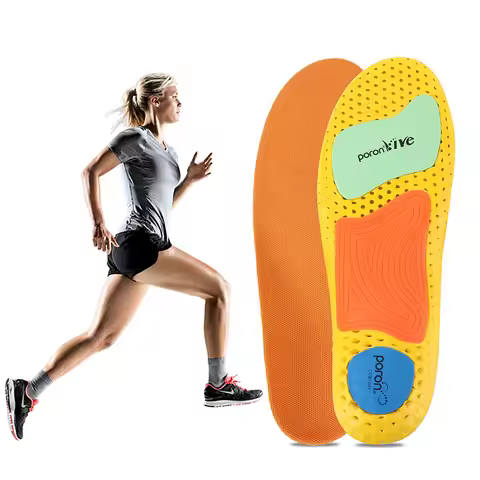 Professional sports insole with Sweat absorption Breathability Odor prevention and Shock reduction P
