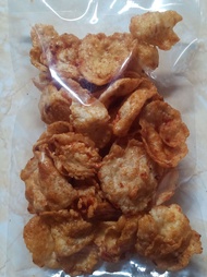 emping melinjo/limpung tipis pedas manis 100gr