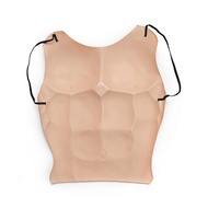 Fake Chest Muscle Belly Six Pack Abs Party Clothes Fun M6N6 Fit Role-playing M2W9