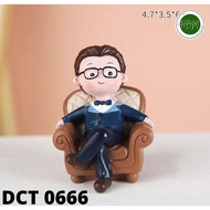 HAPPY FATHER'S DAY TOPPER / HAPPY BIRTHDAY FATHER DCT 0666 - DCT 0745