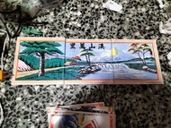 早期手繪風景畫磁磚 土地公磁磚
