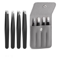 Straw Straw-mouth tweezers, eyebrow clips, leg hair pluck Flat tweezers eyebrow clips Plucking leg h
