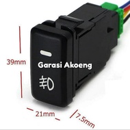 Tombol Saklar Foglamp Socket Kabel Toyota All New Avanza Fortuner FJ Cruiser Hilux Hiace Innova Land