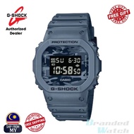 [Marco 2 Years Warranty] G-Shock DW-5600CA-2 Men's Digital Blue Resin Strap Watch