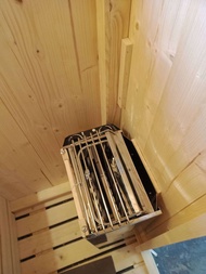 SAUNA ROOM FINLAND PINEWOOD WITH HEATER ROOM DIM.100*100*180CM.