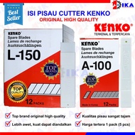 Isi pisau cutter BESAR DAN KECIL KENKO JOYKO FREED / Silet tajam kualitas bagus 1kotak KATER CUTER R