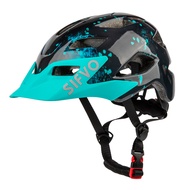 Exclusky Kids Bike Helmet With Brim MTB Skating Scooter Bicycle Child Kids Helmet Adjustable 50-57cm(Ages 5-13) Cycling Hat