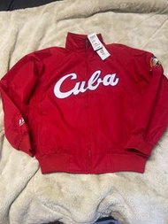Majestic 世界棒球經典賽 古巴隊 棒球外套 尺寸L