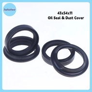 ha 1Set 43x54x11mm Oil Seal & Dust Cover Front Fork For Kawasaki Honda CBR600 CBR900 CBR1000 CB 1300