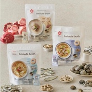 [KOREA] CJ Cheiljedang Anchovy Broth - Single Serving Delight for a Flavorful Meal Experience Fish S