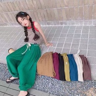 【新款】女童裤子夏季薄款2025新款桃花皱洋气女宝宝夏款儿童装夏装防蚊裤26.6.21