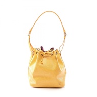 黃色 Epi 水波紋牛皮 Petit Noe 水桶包 肩背包【LOUIS VUITTON LV 路易威登】 M44109