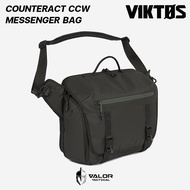 VIKTOS - BAG COUNTERACT CCW MESSENGER BLACK กระเป๋าแบบสะพายข้าง ใส่แล็ปท็อปได้