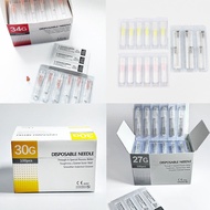 25G/27G/29G/30G/31G/32G/33G/34G 2.5/4/6/8/13MM Plastic tools Needle Beauty Disposable microneedle ne