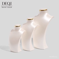 Model Display Stand Metal Ring Portrait Props Necklace Jewelry Stand Jewelry Portrait Counter Shelf 