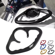 for YAMAHA YZF R15 v4 v3 r15m R1 R3 R6 R25 Passenger Handgrips Motorcycle CNC Handle Hand Grip Fuel 