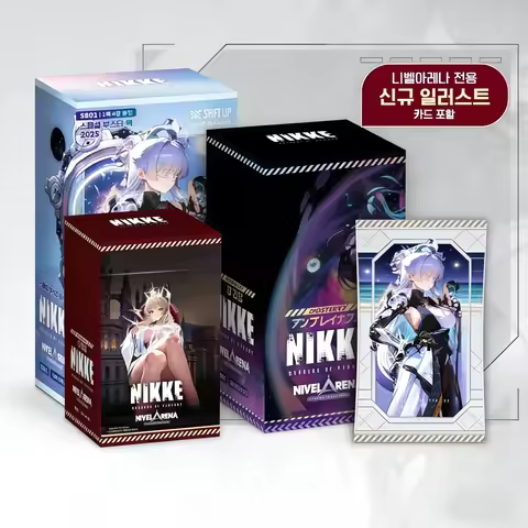 Shift Up Goddess Of Victory Nikke Genuine Korean Version Tcg Booster Box Bt02 Bt03 Sb01 Edition Coll