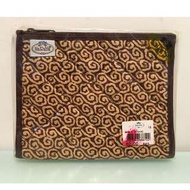 NaRaYa COSMETIC & MAKEUP BAG BROWN SWIRL PRINT  泰國 曼谷包 化妝袋