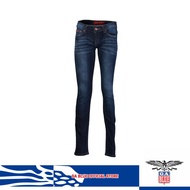 GA Blue 907 Seluar Jeans Wanita Skinny Pinggang Rendah (Skinny) - 99076119