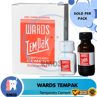 RM03 Orthodental Supply |  Wards Tempak Temporary Cement – Superior Zinc Oxide Eugenol Solution for 