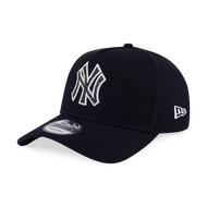 New Era หมวกรุ่น New York Yankees Harris Tweed Black 9FORTY Adjustable Fit Cap