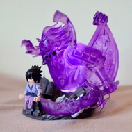 Naruto Lego Susanoo Sasuke Uchiha Optional Base With Light Remote Control Toy Display Mini Figure