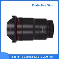 Customized Protective Film For Canon RF 15-35mm F2.8 L IS USM RFS 15-35 Anti-Scratch Camera Lens Sti