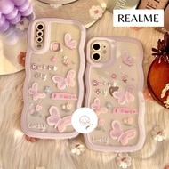 CASE GELCY BUTTERFLY FOR REALME C55 C35 C33 C31 C30 10 4G C12 C15 C25 C21 C21Y C25Y C17 7i C11 2020 