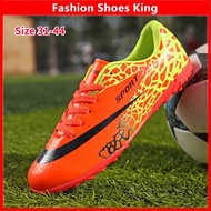OP4 【Ready Stock】Sneakers Kasut Lelaki Men Shoes Football Shoes Men's Soccer Shoes AG Outdoor Kids S