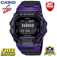 ต้นฉบับ G-Shock ผู้ชายนาฬิกา GBD200 จอแสดงผลดิจิตอล 200M กันน้ำกันกระแทกและกันโคลนเวลาโลกไฟ LED GShock ผู้ชายกีฬาคนรักนาฬิกาข้อมือรับประกัน 4 ปี GBD-200SM-1A6