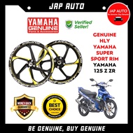 5XK-F5338-YL-09 Special Edition Genuine HLY Yamaha Original Yellow Kuning Super Sport Sportrim Rim 125Z Z 125ZR ZR 125