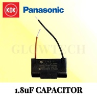 [ORIGINAL] PANASONIC/KDK Ceiling Fan 1.8uF CAPACITOR