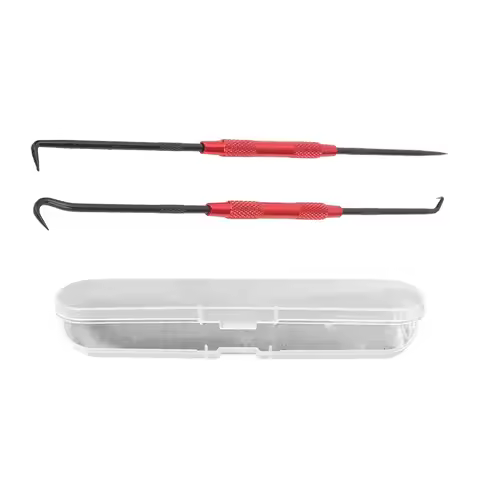 2 Sets O Ring Pick Carbon Steel Easy to Grip Efficient Fast Oil Puller Removal Tool for Cars Hooked 