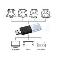 Bộ Chuyển Đổi Tay Cầm Tương Thích Bluetooth DS50 Pro Bộ Chuyển Đổi Tay Cầm Chơi Game Mini Cắm Và Chạ